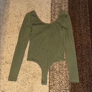 Noisy May Green Fitted Bodysuit